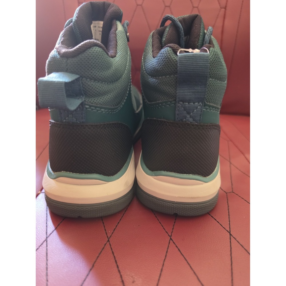 BOGS WOMEN'S EMERALD GREEN SHALE MID SOFT TOE WATERPROOF WORK BOOTS SZ 7 GUC - Picture 3 of 6